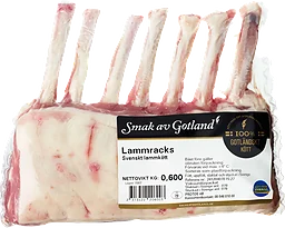 Lammracks Färska ca 600g Smak av Gotland