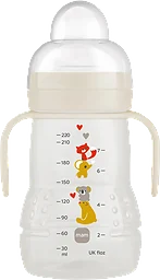 Flaska med drickpip Trainer 220ml 4m+ MAM