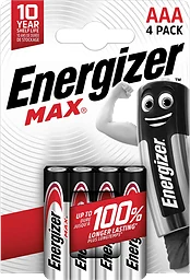 Batteri AAA 4-p Energizer Max
