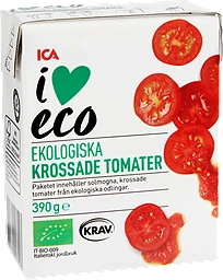 Krossade Tomater 390g KRAV ICA I love eco