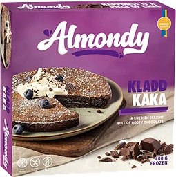 Kladdkaka Fryst Glutenfri 400g Almondy