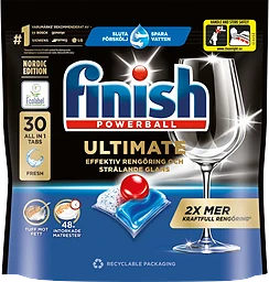 Maskindisk Ultimate AiO Disktabletter 30 Styck Finish