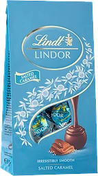 Chokladpralin LINDOR Salted Caramel 137g Lindt
