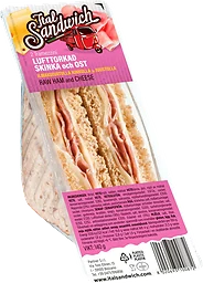 Sandwich Lufttorkad skinka 140g Italsandwich