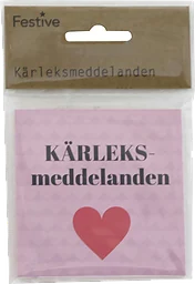 Kärleksmeddelanden 6-p Festive