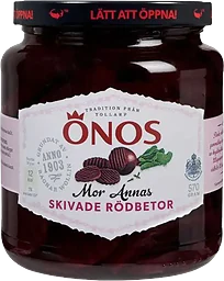 Rödbetor Skivade