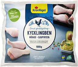 Kycklingben Fryst 1kg Kronfågel