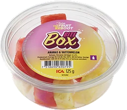 Bite box Ananas & Vattenmelon 125g ICA