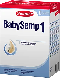 Modersmjölksersättning BabySemp 1 0m 800g Semper