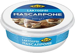 Mascarpone laktosfri 250g Zeta