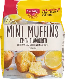 Mini Muffins citronsmak glutenfri 185g Schär