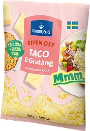 Taco & Gratäng riven 150 Gram Norrmejerier