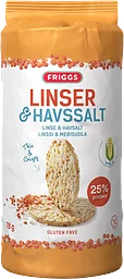 Linskakor Havssalt 78g Friggs