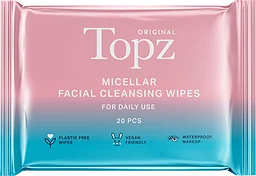 Ansiktsservetter Micellar 20-pack