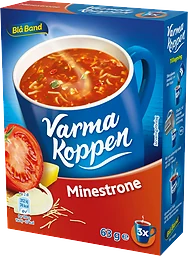 Minestronesoppa 3 portioner 6dl Varma Koppen