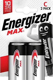 Batteri C 2-p Energizer Max