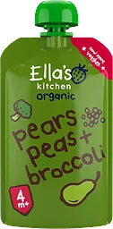 Broccoli päron & ärter Från 4m Ekologisk