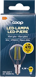 LED-lampa 40W E14