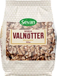 Valnötter naturella 300g Sevan
