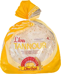 Tunnbröd Liba Tannour 4-p