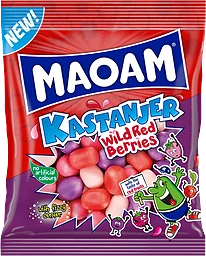 Godispåse Kastanjer Wild Red Berries 120g Maoam