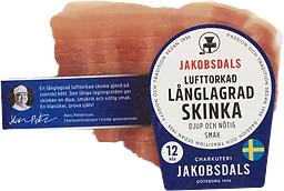 Lufttorkad Skinka Långlagrad 65g Jakobsdals