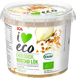 Rostad lök 100g KRAV ICA I love eco