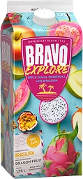 Juice Brasilien Äpple Drakfrukt Guava Lime 1750ml Bravo