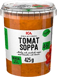 Tomatsoppa Vegansk 425g ICA