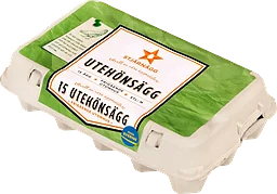 Ägg 15-pack M Frigående utomhus