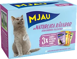 Kattmat Blandade smaker 12-p Mjau