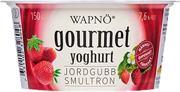Gourmetyoghurt Jordgubb & Smultron Wapnö