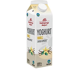 Yoghurt Vanilj 1000g Falköpings Mejeri