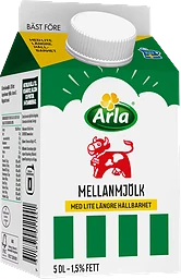 Mellanmjölk 1,5%