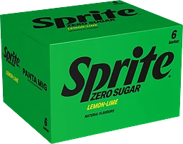 Kolsyrad läskedryck 6p Lemon-Lime 198 cl Sprite Zero