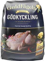 Gödkyckling Fryst ca 1350g Guldfågeln