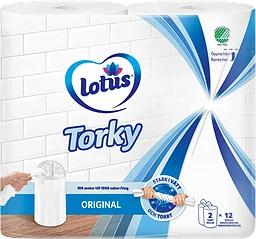 Hushållspapper Torky 2-p Lotus