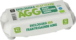 Ägg 10p Eko Ekologisk Produktion Medium/large