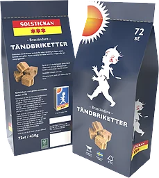 Tändbriketter 72p