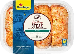 KycklingSteak Färsk Ranch ca 850g Kronfågel