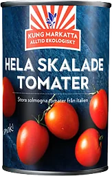 Hela Skalade Tomater 400g KRAV Kung markatta