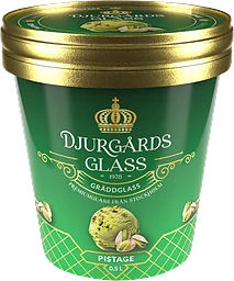 Gräddglass Pistage