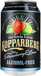 Cider Strawberry Lime Alkoholfri 33cl Kopparberg
