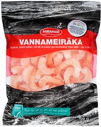 Vannameiräka Kokt M. Stjärt 51/60 Fryst