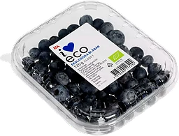 Blåbär Ekologiska 125g ICA I love eco Klass 1