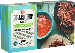 Pulled Beef Taco 370g ICA