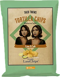 Tortilla Chips Lime Salt 120g LantChips