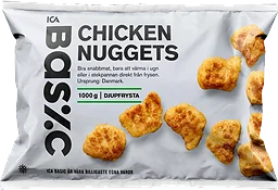 Chicken nuggets Fryst 1kg ICA Basic