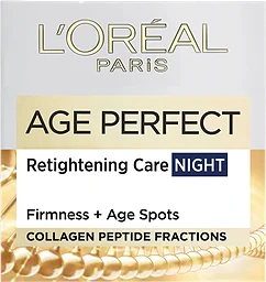 Nattkräm Age Perfect Moisturising 50ml L'Oreal