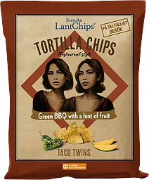 Tortillachips Green BBQ fruit